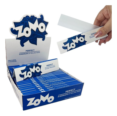 Imagem 1 de 5 de Caixa Seda Zomo Branca King Size C/25 Atacado Revenda