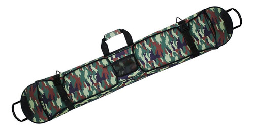 Cubierta Protectora De Snowboard 155cm Doble Correa Verde