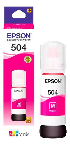 Tinta Epson T504320 Magenta Original Botella P/l4150/60