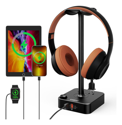 Cozoo Soporte Auriculares Con Cargador Usb Soporte Juegos 3