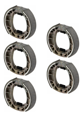 Kit De 5 Zapatas De Freno Strada 70 05/08 Original Italika