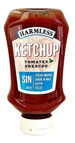 Ketchup Sin Azucar 390g  Marca Harmless