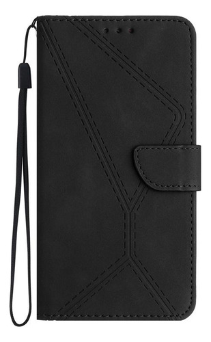 Funda Tipo Cartera De Piel Para Teléfono T-mobile Revvl 6 T