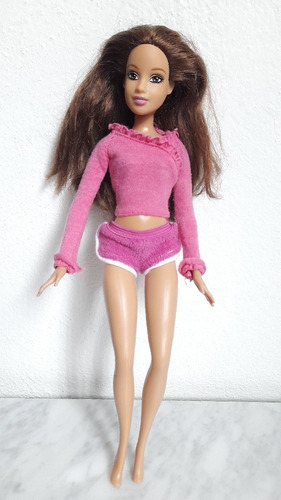 Barbie Morena En Pijama (Usado)