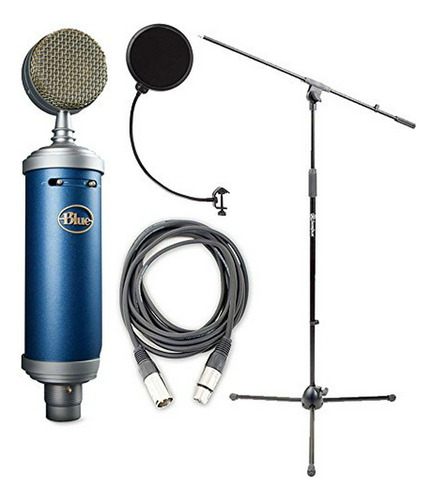 Paquete Micro Bluebird Sl Con Soporte, Cable Xlr Y Filtro Po