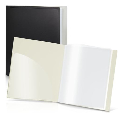 Presentation Binder With Sleeves - (black), 8.5x11 Pres...