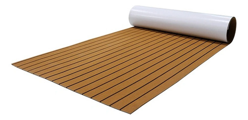 Goma Simil Madera Loop Eva Deck Lancha Barco Planchada 