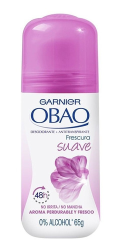 Desodorante Garnier Obao Frescura Suave 65 Gr