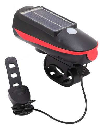 Faro Delantero Solar Para Bicicleta, 3 Modos, Resistente Al
