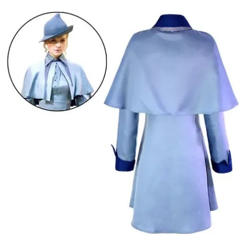 Harry Potter Fleur Delacour Cos Booth Barton Uniforme Escola