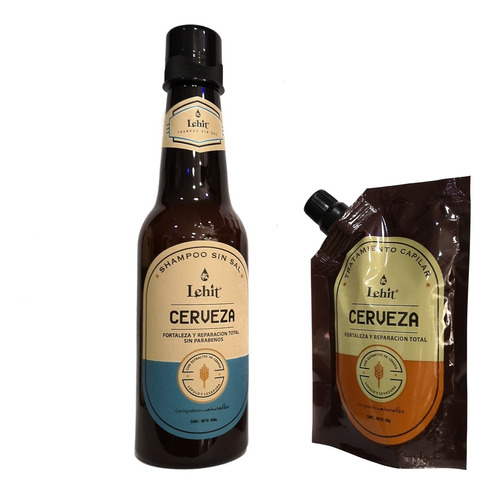 Kit Shampoo Y Tratamiento Capilar Cerveza - g a $96