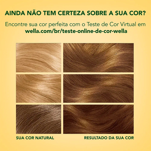 Kit 03 Coloração Soft Color 71 Louro Acinzentado Wella