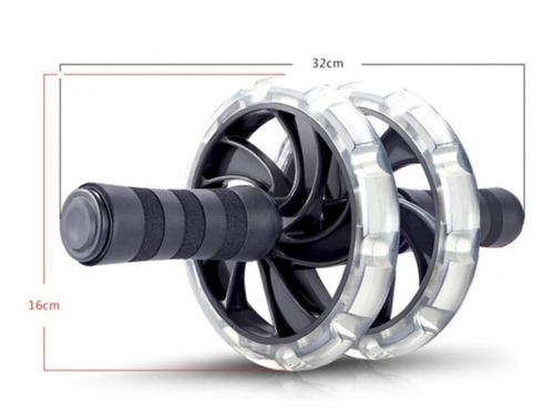 Imagen 3 de 4 de Rueda Doble Abdominal+ Tapete Para Rodillas/ Tomasstore