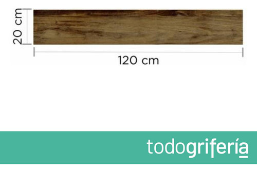 Ilva Porcelanato Smoke Wood Oxide 20x120