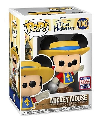 Funko Pop! Disney: Los Tres Mosqueteros Mickey #1042