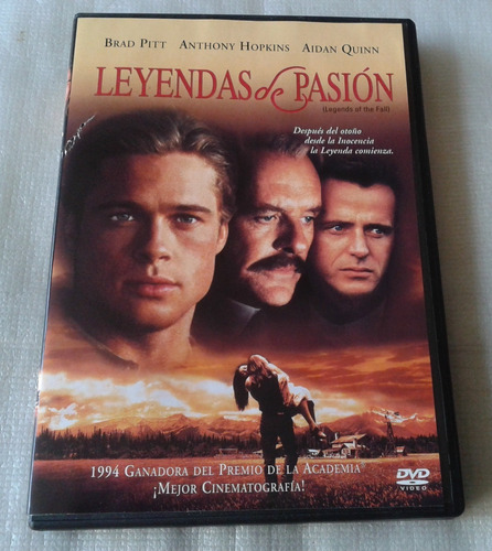 Leyendas De Pasion Pelicula Dvd Region 4 Pitt Hopkins Quinn