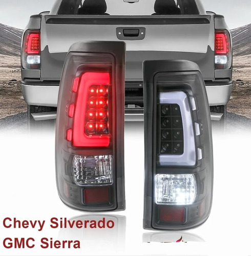 Calaveras Led Para Gmc Sierra 1999 A 2002 Par Nuevas!