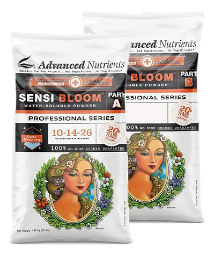 Sales Sensi Bloom A+b 2kg Fertilizante Advanced Nutrients 