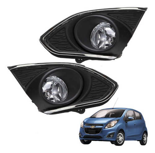 Kit Neblineros Chevrolet Spark Gt 2016 2017 Mas Luces Led 