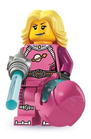 Mini Figura Lego Serie 6 - Chica Íntergaláctica