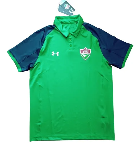 Camisa Polo Fluminense Viagem Under Armour Verde