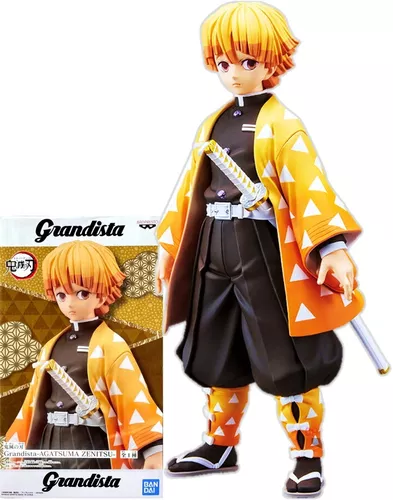 Estátua Banpresto Demon Slayer Grandista - Zenitsu Agatsuma