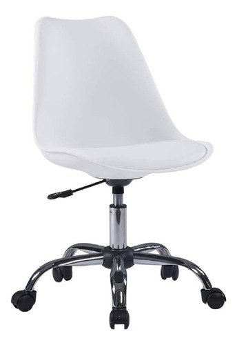 Silla Eames De Oficina Acolchonada Altura Ajustable