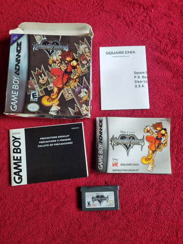 Kingdom Hearts Chain Of Memories Gba Advance Completo (Usado)