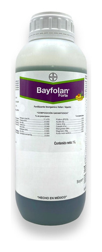 Bayfolan Forte Fertilizante Nutriente Foliar 1lt Bayer
