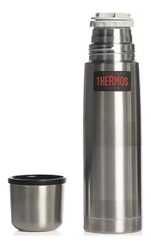 Termo Thermos Bala Matero 1 Litro Acero Inoxida Pico Cebador