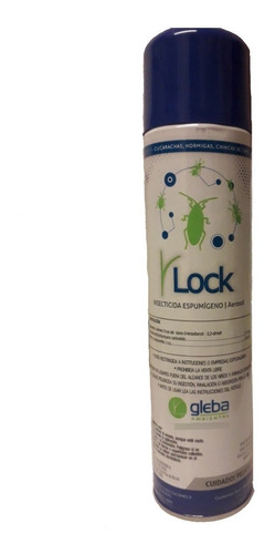 Insecticida Lock Espuma Espumígeno Gleba X 3 Unidades