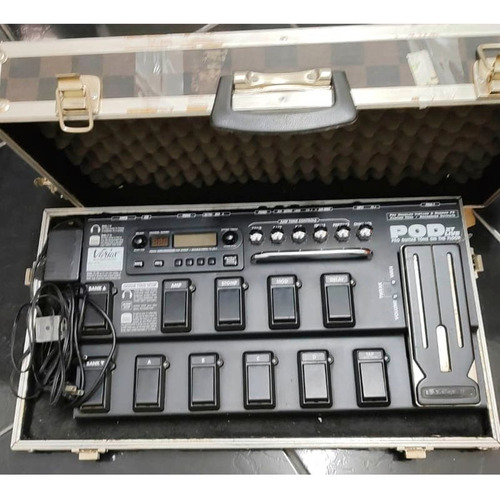 Pedaleira Line6 Pod Xt Live Preta Usado (Usado)