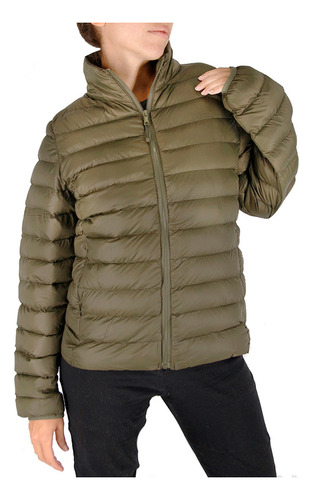 Campera Puffer Hifel Sin Capucha Mujer Oi23ha0535