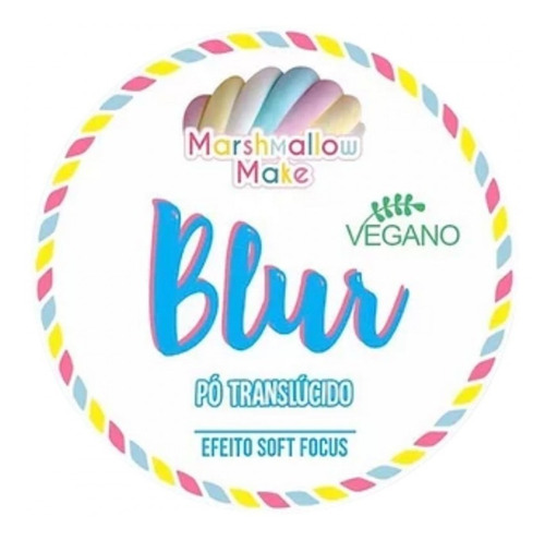 Pó Facial Infantil Vegano Blur Marshmallow Make
