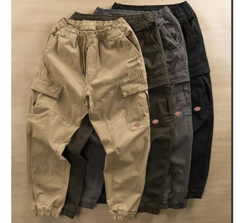 Pantalones De Hombre Dickies Sueltos Cordones Tobillo-beam