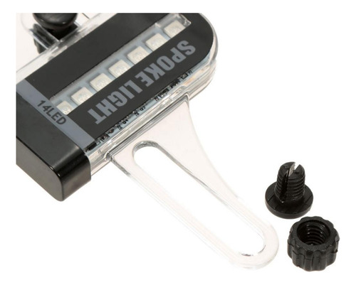 2 Luces Led Para Radios De Bicicleta-luz Impermeable Para