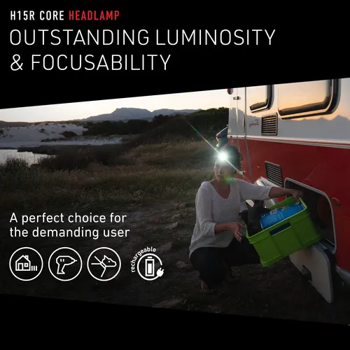 Ledlenser H15r Core Linterna Frontal Recargable 2500 Lumenes