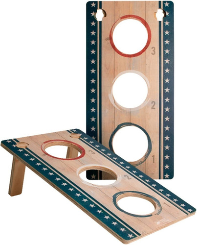 Juego De Tableros De Madera Para Juego De Destreza Cornhole