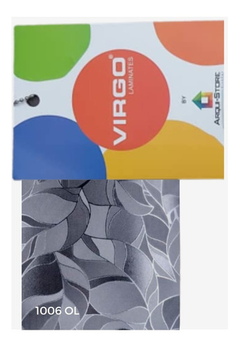 Formica Lamina Decorativa Virgo 1006 Ol - Calathea Negro