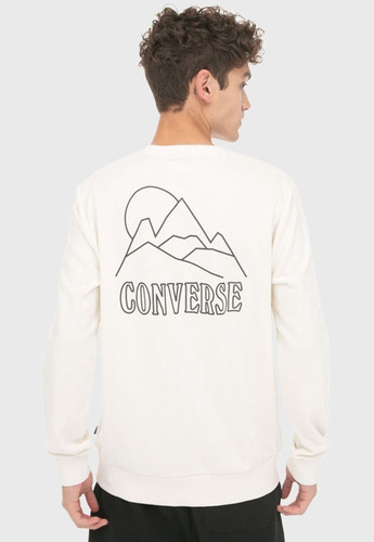 Poleron Hombre Converse Free World Crew