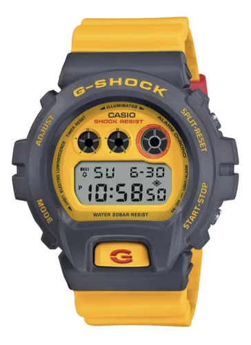 G Shock Dw 6900y 9 Digital Amarillo Sumergible Resistencia 