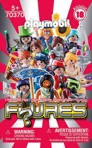 Imagen 2 de 6 de Playmobil Muñeco 1 Figura Bolsa Sorpresa Serie 18 70370 Edu
