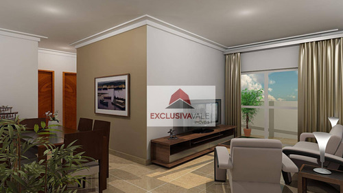 Imagem 3 de 9 de Apartamento Com 3 Dormitórios À Venda, 82 M² Por R$ 323.000,00 - Jardim Satélite - São José Dos Campos/sp - Ap3245