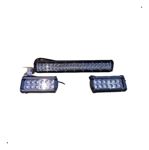 Set 3 Barras Led 198 W Nissan Terrano / Envío Gratis