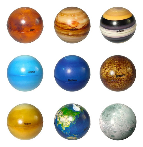 Mini Pelota Hinchable Planet Moon Star Globe Universe Mo Par