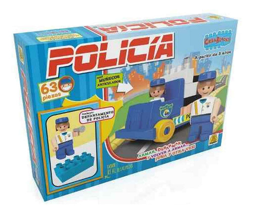 Policía Creablocks Implás Ploppy 340173