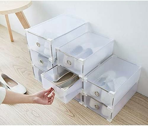 Imagen 9 de 10 de Organizadores De Zapatos Cajas Apilables Zapateras Colorx10