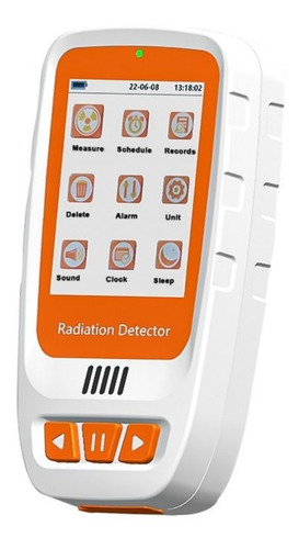 Detector De Radiación Nuclear Geiger Pantalla Recargable Usb