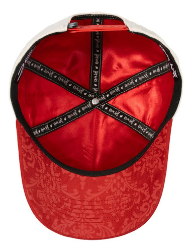 Gorra Jc Hats X Kevin Amf Colaboración Original Fresón Rojo Único