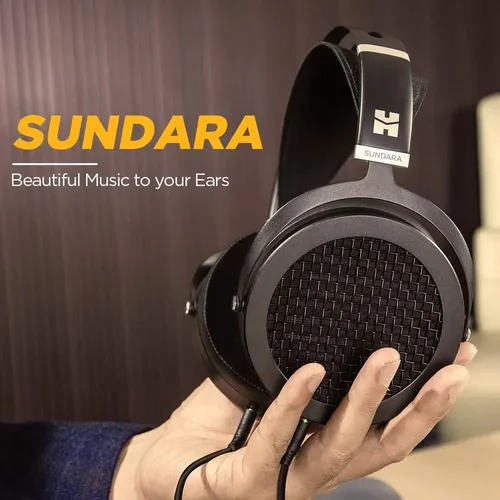 Auriculares Hifiman Sundara Hi Fi Estereo Negro | Cuotas sin interés